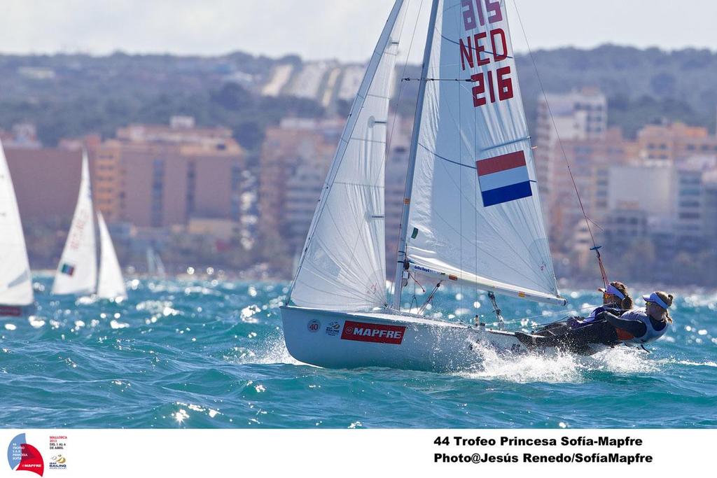 470 Women NED NED-216 40 Afrodite Kyranakou Anneloes Van Veentitled-1 - 44th Trofeo Princesa Sofia Mapfre © Jesus Renedo / Sofia Mapfre http://www.sailingstock.com